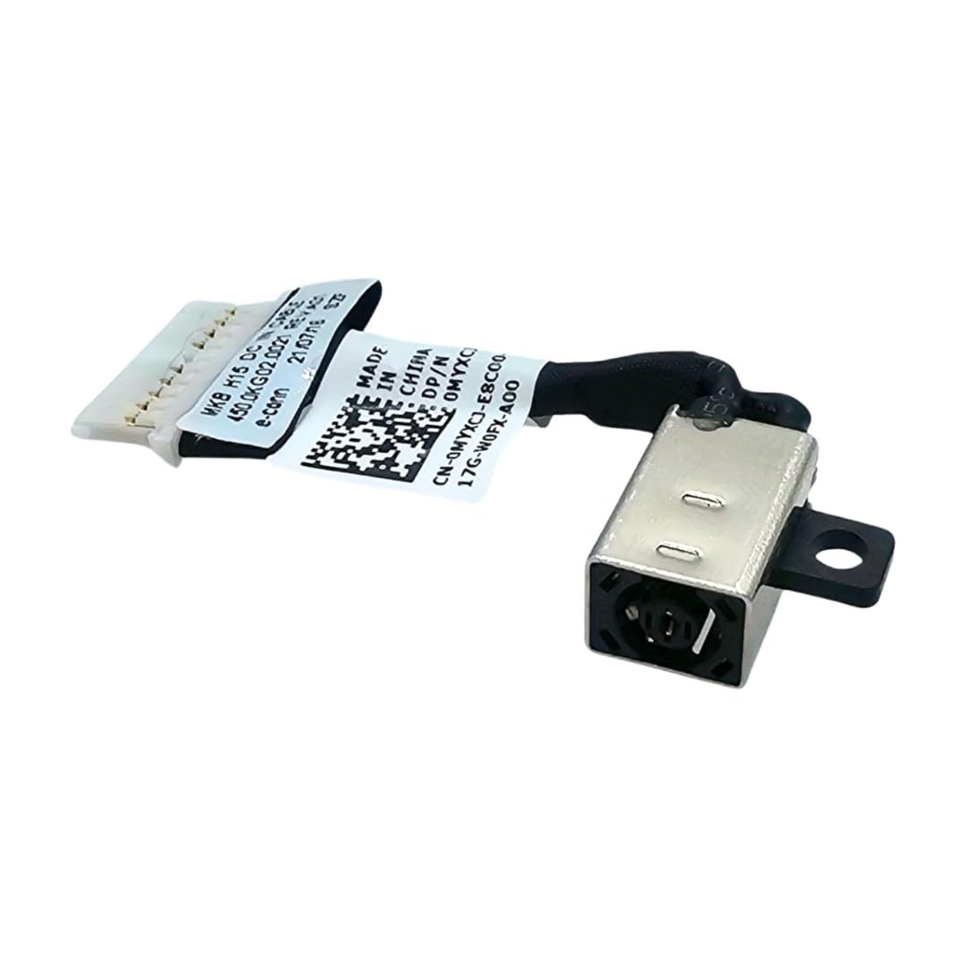 PHONSUN MKB H15 DC in Cable Replacement DC Power Jack Plug in Port